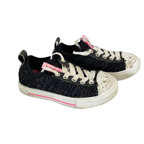 Girl's Skechers Twinkle Toes Light Up Shoes - Picture 1 of 8